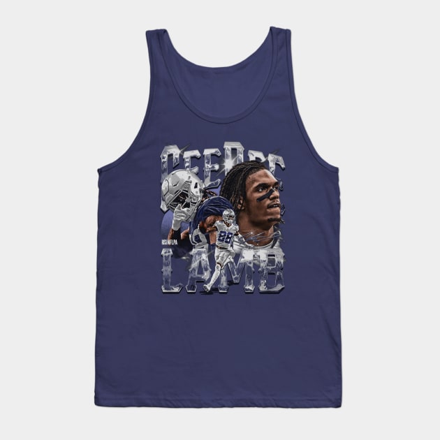 CeeDee Lamb Dallas Vintage Tank Top by danlintonpro